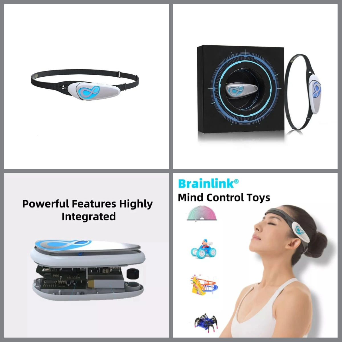 Dry Electrode EEG Brainwave He – Meditation Headband Eeg recenzja i cena