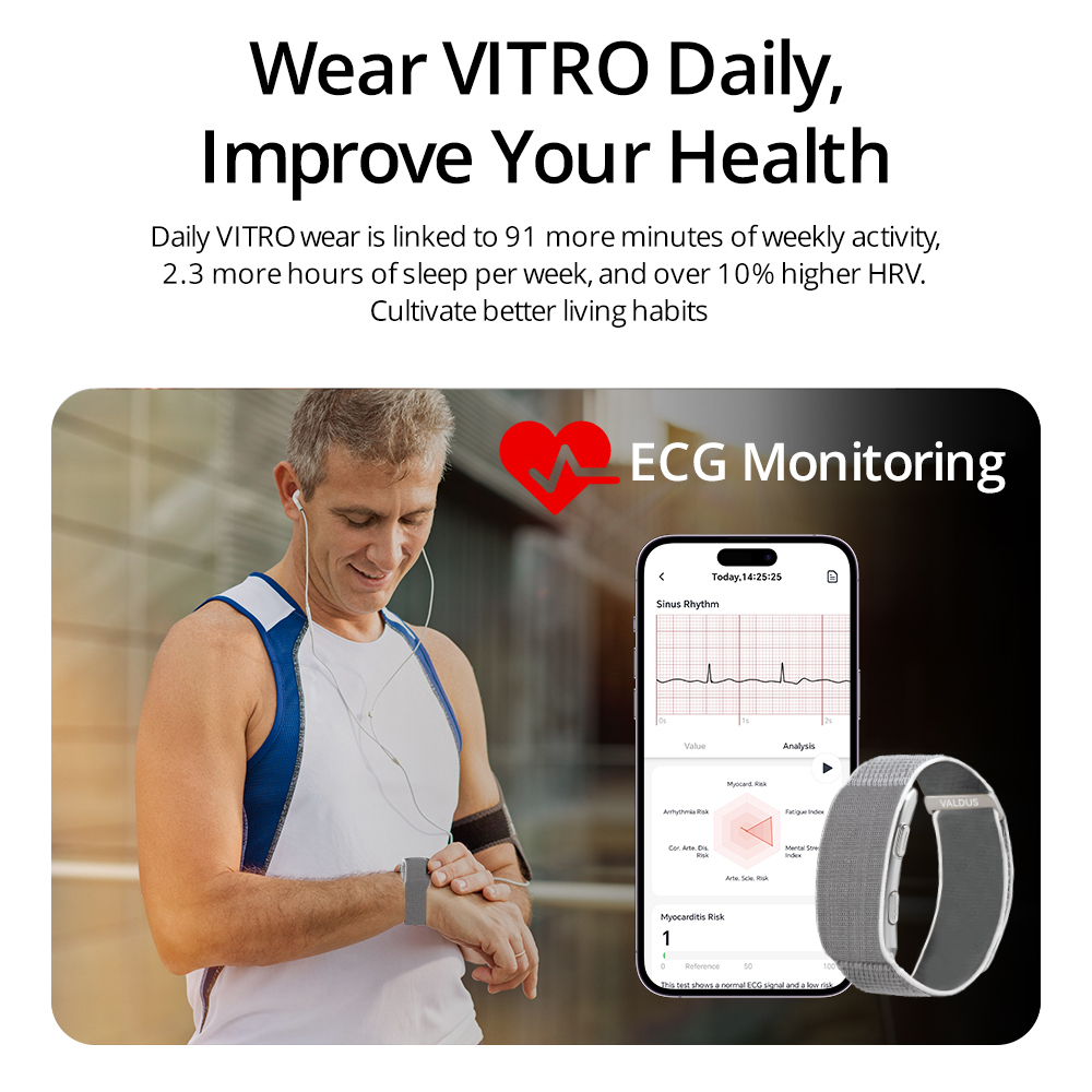 VALDUS 2026 New VITRO NO Scree – Fall Detection Watch recenzja i cena