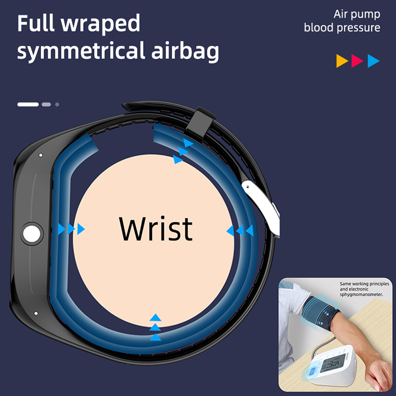 New Blood Pressure Blood Oxyge – Fall Detection Watch recenzja i cena