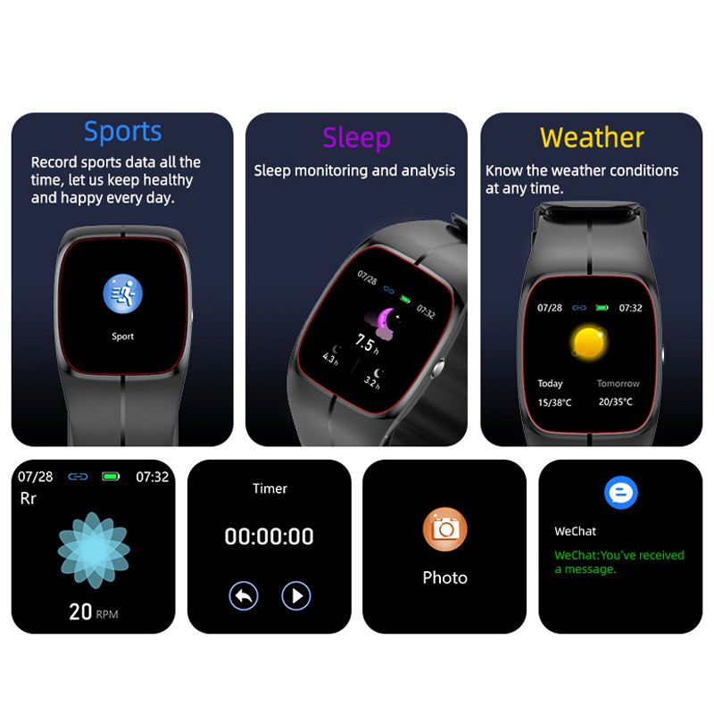 New Blood Pressure Blood Oxyge – Fall Detection Watch recenzja i cena