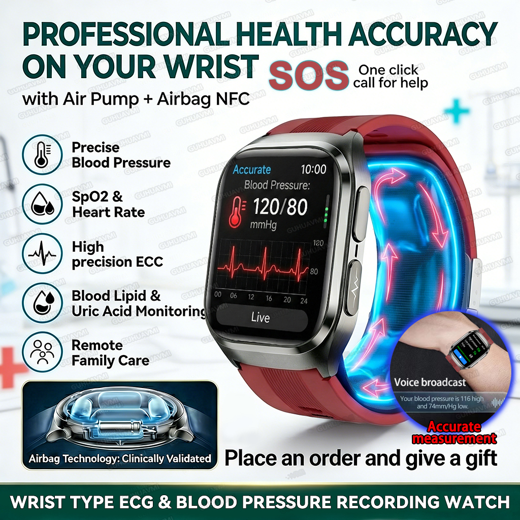 True Blood Pressure Smart Watc – Fall Detection Watch recenzja i cena