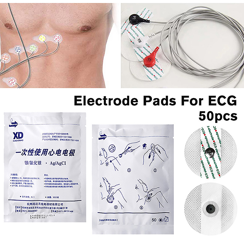 50PCS/Bag Electrode Patch  Dis – Ecg Patch Monitor recenzja i cena