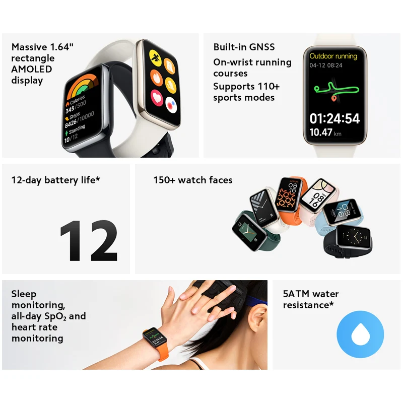 For Global Version Mi Band 7 P – Breath Rate Monitor recenzja i cena