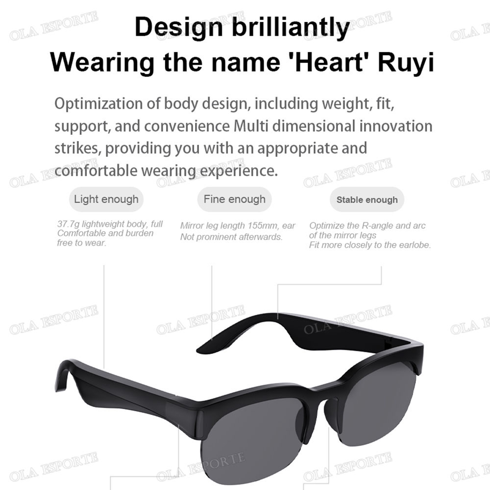 New Smart Bluetooth V5.3 Sungl – Smart Glasses Lens recenzja i cena