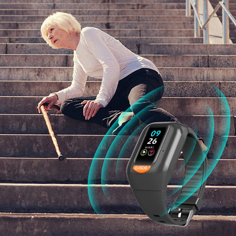 Newest Elderly 4G Smart Watch  – Fall Detection Watch recenzja i cena
