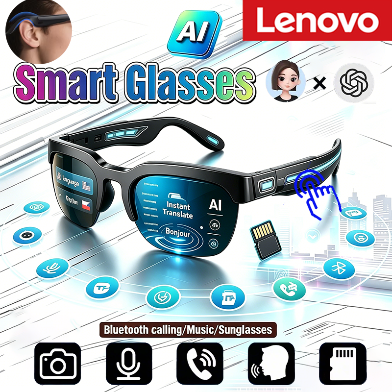 Lenovo HOT BT Audio Bone-Condu – Smart Glasses Lens recenzja i cena