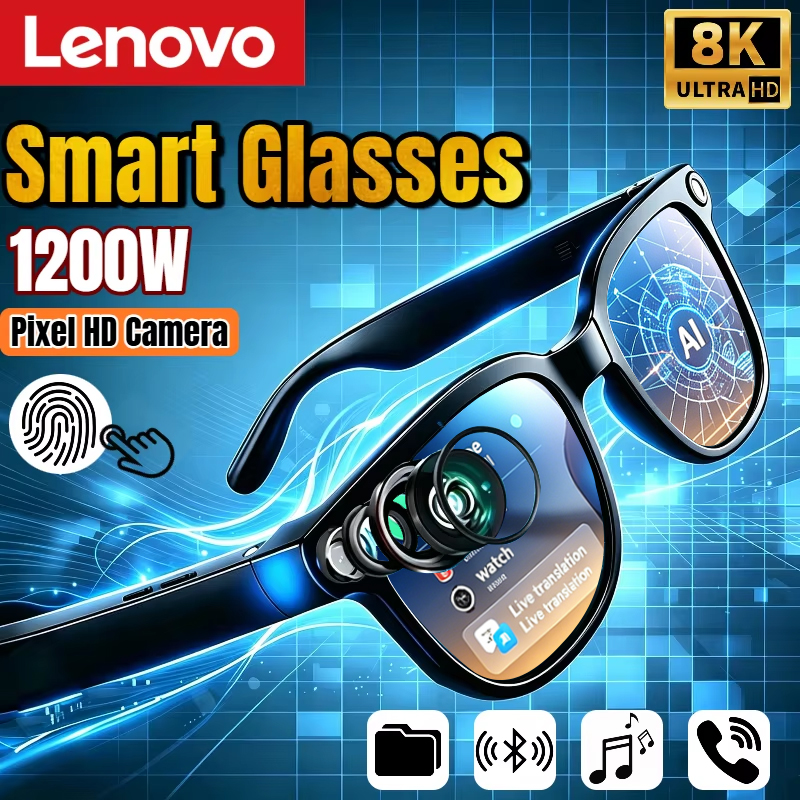 Lenovo AI Smart Glasses 8K Rem – Smart Glasses Lens recenzja i cena