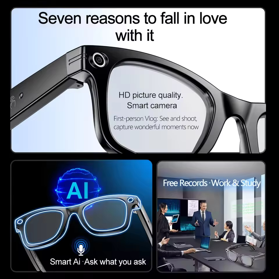 Xiaomi 800W Camera AI Glasses  – Smart Glasses Lens recenzja i cena